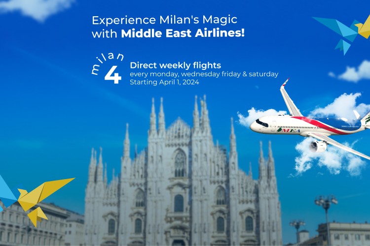 Introducing Four Weekly Flights with MEA Airlines