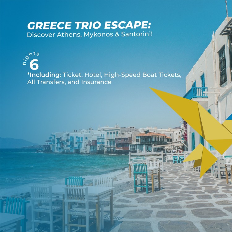 Greece Trio Escape